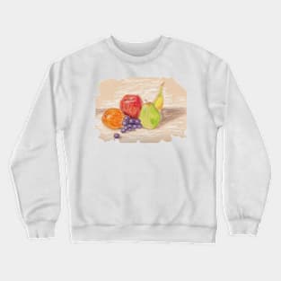 Fruit still life Crewneck Sweatshirt